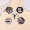 Cartoon Cat Girl Alloy Brooch: Cute Versatile Decoration for Clothes and Bags