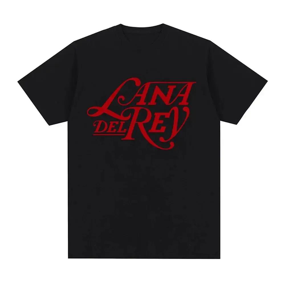 Fashion 2026 Lana Del Rey Tshirt Music Printed Cotton Tshirt Unisexs Summer Casual Top Short Sleeve Classic Male Unisex Tee