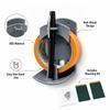 Wall Mounted Labeling Dispenser One-Handed Tape and Label System New Mounted Tape Dispenser  Office