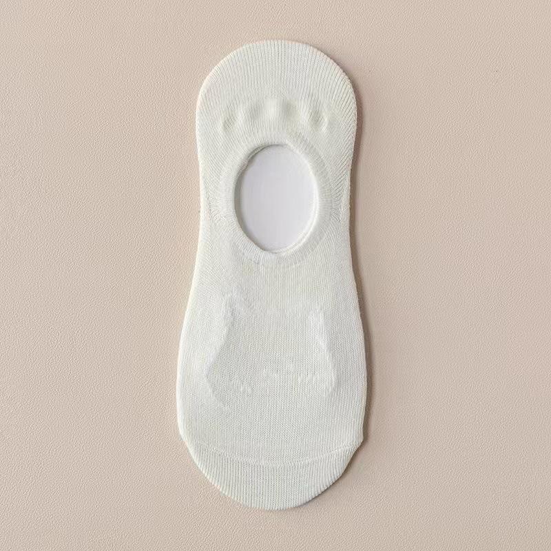 Женские весенне-летние тонкие мультяшные милые невидимые силиконовые нескользящие не спадающие носки-подследники