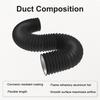Insulated Air Ducting 6/7 inch Exhaust Pipe Professional Dryer Vent Hose  Ventilation