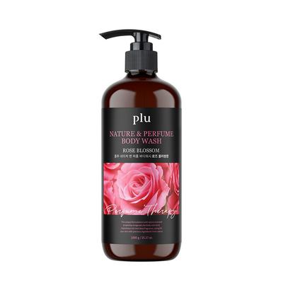 Гель для душа Plu Nature & Perfume с ароматом цветущей розы, 1 кг, 1 шт.