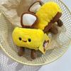 Cute Funny Simulation Bread Maker Plush Doll Stuffed Toy Keychain Backpack Pendant Bag Hanging Ornaments Gifts Pet Teething Toys