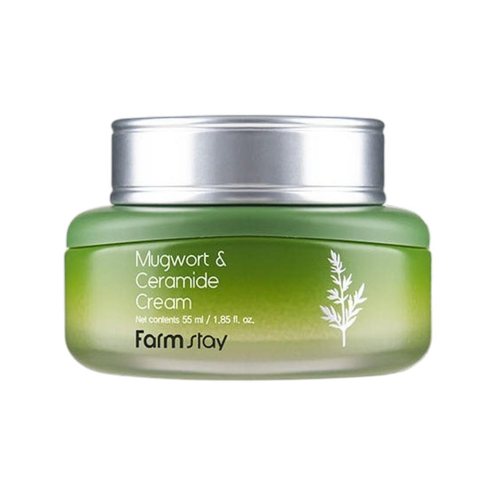 Farmstay Mugwort & Ceramide Cream Soothing Hydrating 55ml