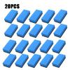 5/30PCS Car Ceramic Coating Sponge Applicator Glass Nano Wax Coat Sponges Blue Square Sponge and Cloth Car Cleaning Brush