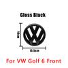 Hub Caps 1Pcs 135mm 110mm VW Golf 6 MK6 For Volkswagen Golf6 2009-2012 Car Rear Trunk Lid Front Grill Emblem Trunk Auto Badge Ac
