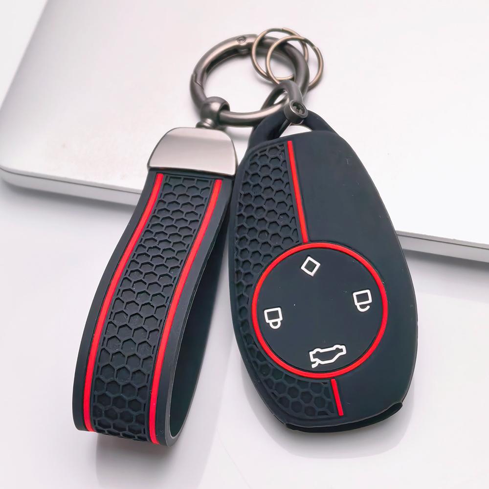 Чехол для брелока для Leapmotor T03 S01 C11 C01 с брелоком, защитный корпус от царапин и ударов, держатель с сотовой текстурой, ударопрочная конструкция