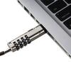 USB-порт 4-значный пароль Универсальный кабель Офисный замок для ноутбука Защитный Профессиональный Защита от кражи Безопасность Без ключа