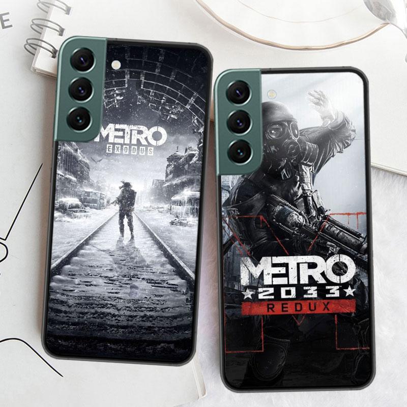 Телефон Metro 2033 для Samsung S25 Edge Galaxy S22 Ultra S21 S10 S9 Plus S20 S23 S24 FE Чехол S10E Покрытие Силиконовое Мягкое Coque Fundas