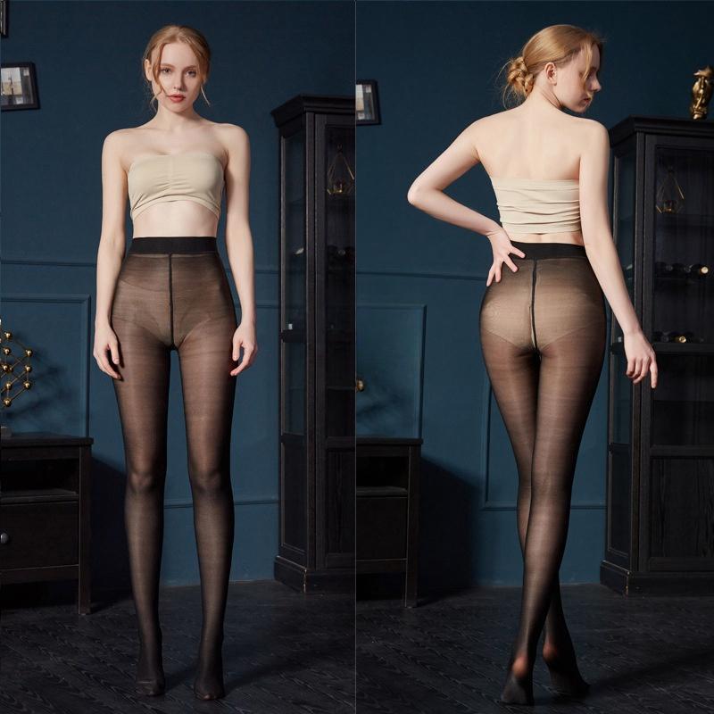 70D большие размеры женские блестящие колготки сексуальные прозрачные чулки колготки эластичные блестящие леггинсы корректирующие чулки длинные носки для женщин
