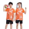 Summer Kids' Table Tennis & Sports Set: Girls' and Boys' Badminton, Volleyball Jersey with Printed Numbers.