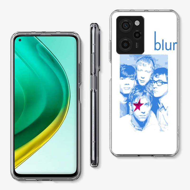 Чехол для телефона Blur Band Cover для Xiaomi Poco M8 M7 M6 M4 M3 X7 X6 X4 Pro F7 Ultra M5S Mi 14 14T 15 15T 12T 10T Pro 12S 12 11 Lite