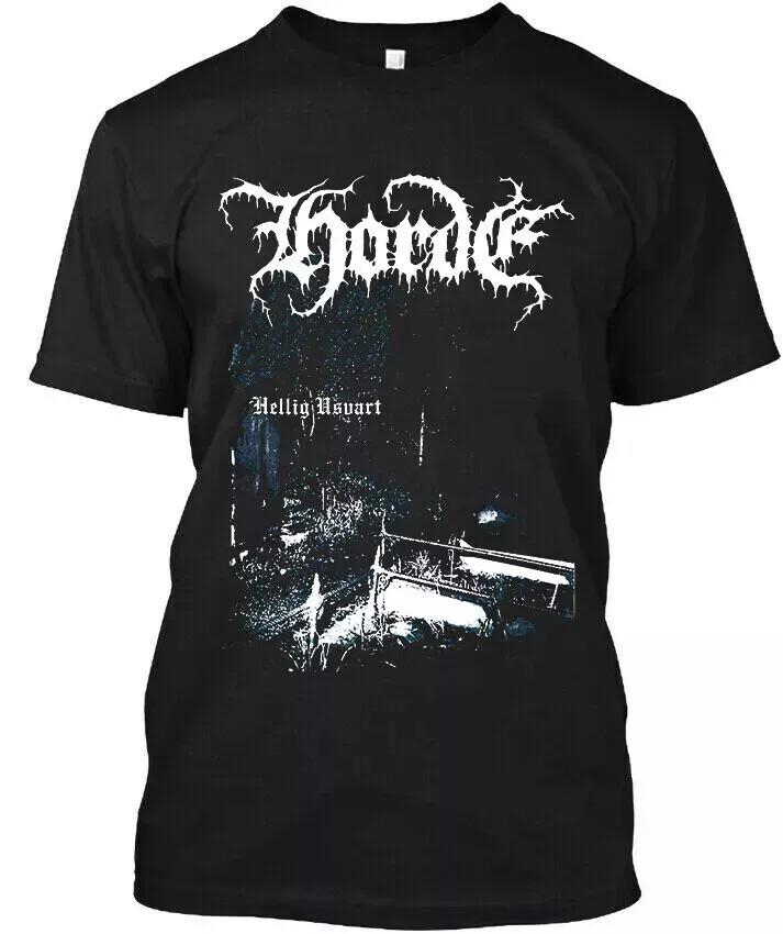 Horde Hellig Usvart Австралийская Блэк-метал Группа Музыкальная Футболка S-5XL, Лучший Подарок... Футболка Unisex