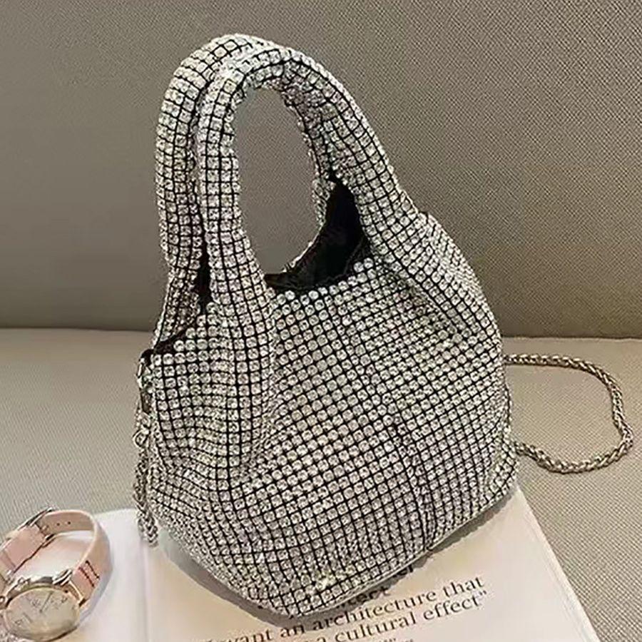 Сумка женская сумка через плечо сумка Diamond Handbag Basket Diamond Bag Light Luxury High Fashion