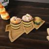 Christmas Tree Shaped Tray Wooden Charcuterie Dessert Boards Steak Dinner Plate Safe Easy To Clean Serving Platter for Parties Events