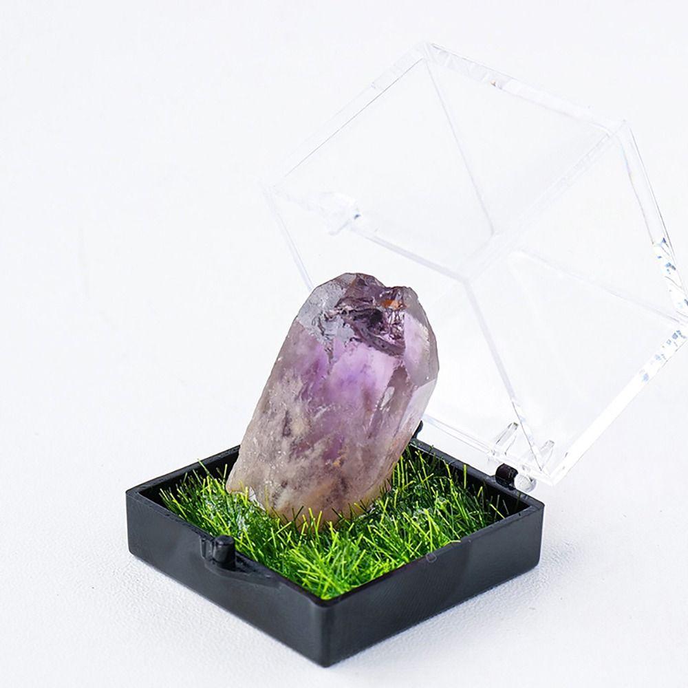 Многоцветный природный минеральный образец неправильной формы кристаллический камень образцы подарки руда коробки