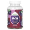 Iron Gummies with Vitamin C and Vitamin B Complex, Grape, 60 Gummies