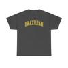 Brazilian Brazil Shirt Gifts Tshirt Tee Crew Neck Short Sleeve