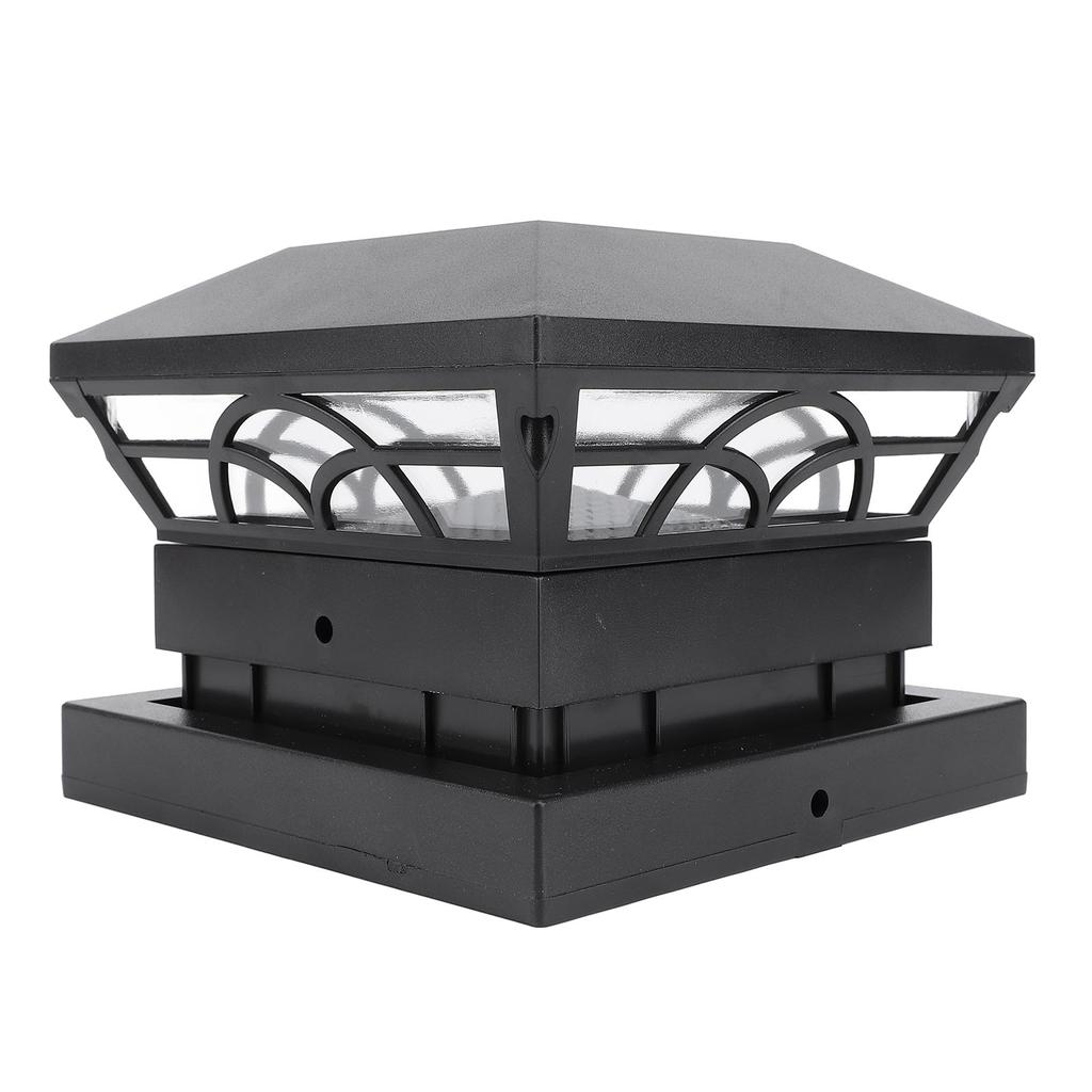 Solar Post Cap Light Outdoor Solar Powered IP65 Water Proof for Fence Garden Deck Patio