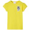 Bright Yellow T-shirt for Children 92/104/116/128/140