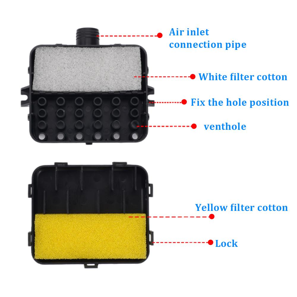 Универсальный воздушный фильтр для автономного отопителя 12В 24В Подходит для дизельных отопителей 2 кВт 5 кВт 8 кВт Высокая эффективность нагрева Автомобильные аксессуары