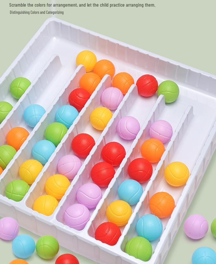 Цветной шар познавательная игра: Развивающая игрушка для детей 3-6 лет