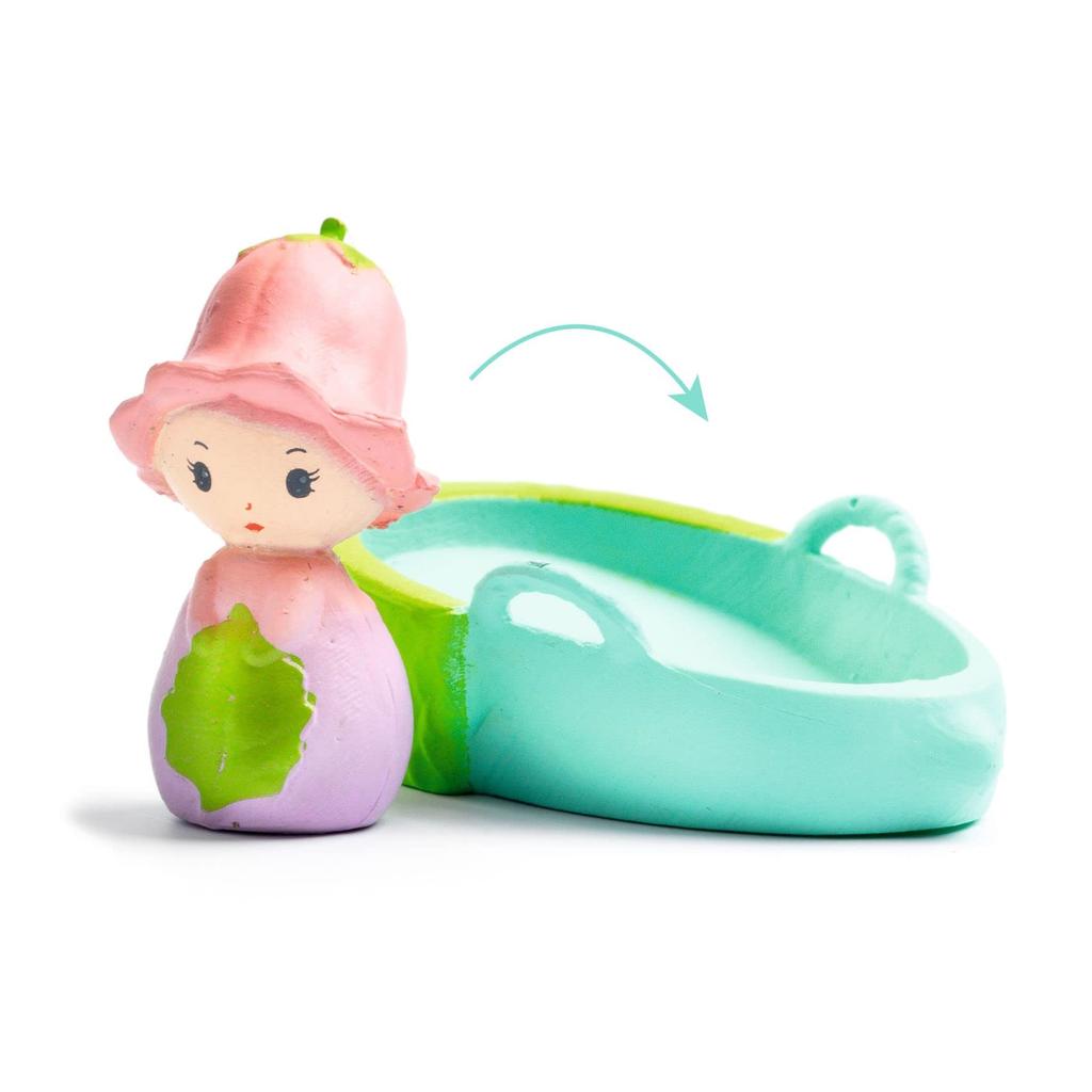 DJECO Tinyly Lily Sylvester Dolls Mini Fairy Pretend Play Educational Scandinavian Montessori Ages 10 School Entrance Home Time & - Dolls, Figurines