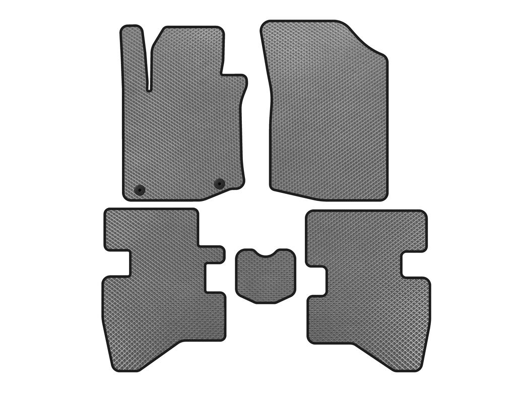 Коврики EVA (HB, Серый) для Citroen C-1 2005-2014 гг