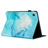 For Lenovo Tab M10 (Gen 3) Case Multi-Angle Viewing Smart PU Leather Marble Cover