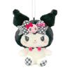 Nakajima Corporation Sanrio Characters Pink Black Party Kuromi Mascot 205261-25 H18.5 X W18.5 X D1cm