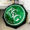 Saint Gall Green And White Heritage Umbrella Folding umbrella, automatic umbrella 8-Frame for Travel, camping Use Gift for Halloween Christmas