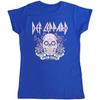 Def Leppard Womens/Ladies Pour Some Sugar On Me Skull Cotton T-Shirt
