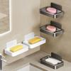 Removable No Drill Sponge Storage Holder Aluminum Alloy Magnetic Soap Dish Accessories Wall Mounted Soap Holder Bathroom