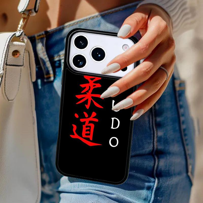 Judo Colorful Cute Phone Case For iPhone 17 Air 14 15 13 12 Max Cover For Apple 14 15 16 16e 11 Pro Max Plus
