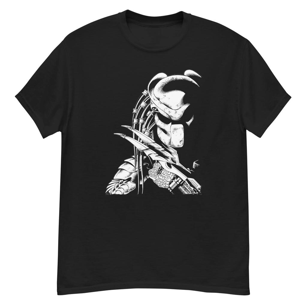 Мужские и женские футболки The Predator Tshirt - футболка в стиле хоррора 80-х