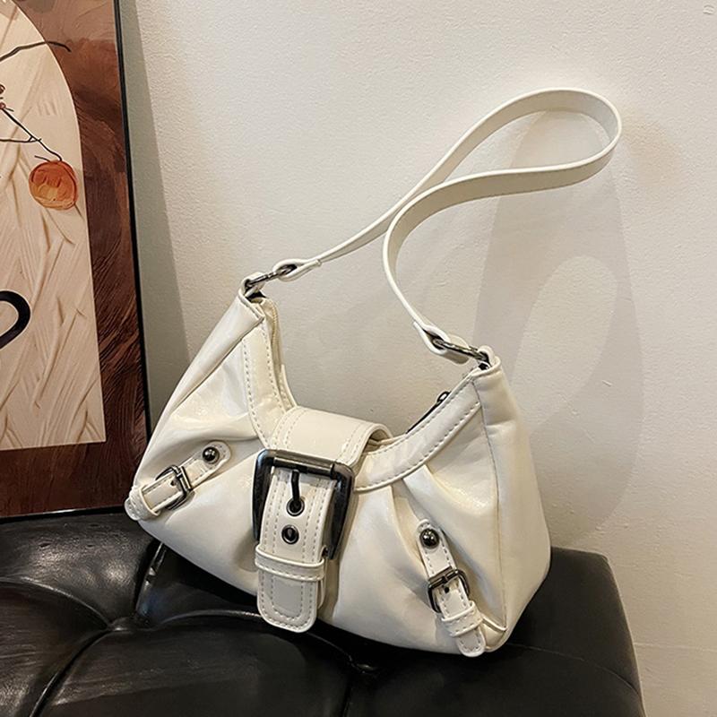 Yogodlns Винтажная сумка через плечо из искусственной кожи для женщин, тренд Y2K, стиль spicy girl, сумка подмышку в стиле Майяр, высококачественные женские сумки