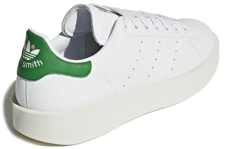 adidas Женские Stan Smith Bold 'Белый Зеленый' Женские S32266