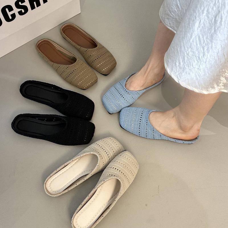 Французские каникулы Niche Полутапочки женские весенние и летние туфли Bracken