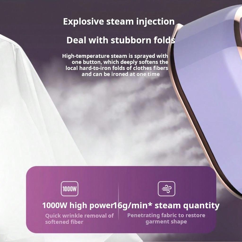 Паровой электрический утюг, складная ручная гладильная машина для влажной и сухой глажки, бытовая гладильная машина, портативная гладильная машина для одежды