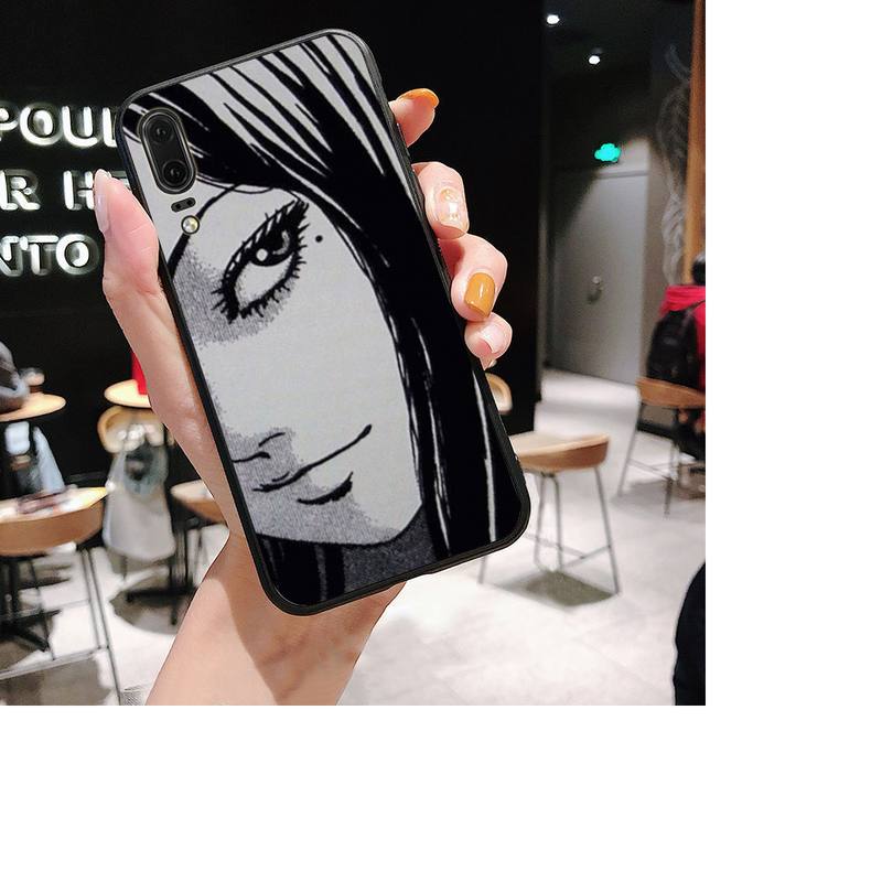 Чехол для телефона с изображением комиксов ужасов junji ito Tomie, чехол для телефона Huawei P30 plus P8 lite P9 lite, чехол для Psmart P20 pro P10 lite