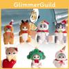 Plush Toy Mofusand Dolls Gingerbread Man Room Decoration Children Christmas Gift