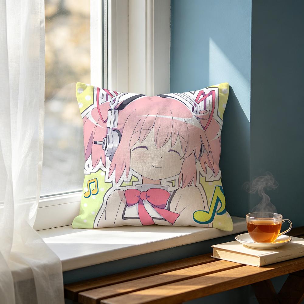 Anime KKaname Madokaed Cushion Cover Cushion Cover Set Pcs x x x Pillowcase Decorative Sofa Home Decor