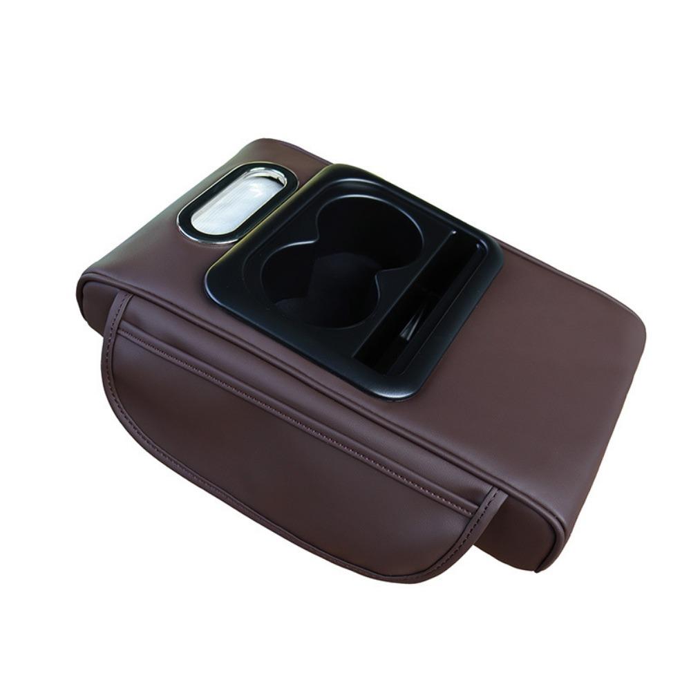 with Cup Holder Armrest Heightening Pad Elbow Support Car Console Console Pillow Auto Interior