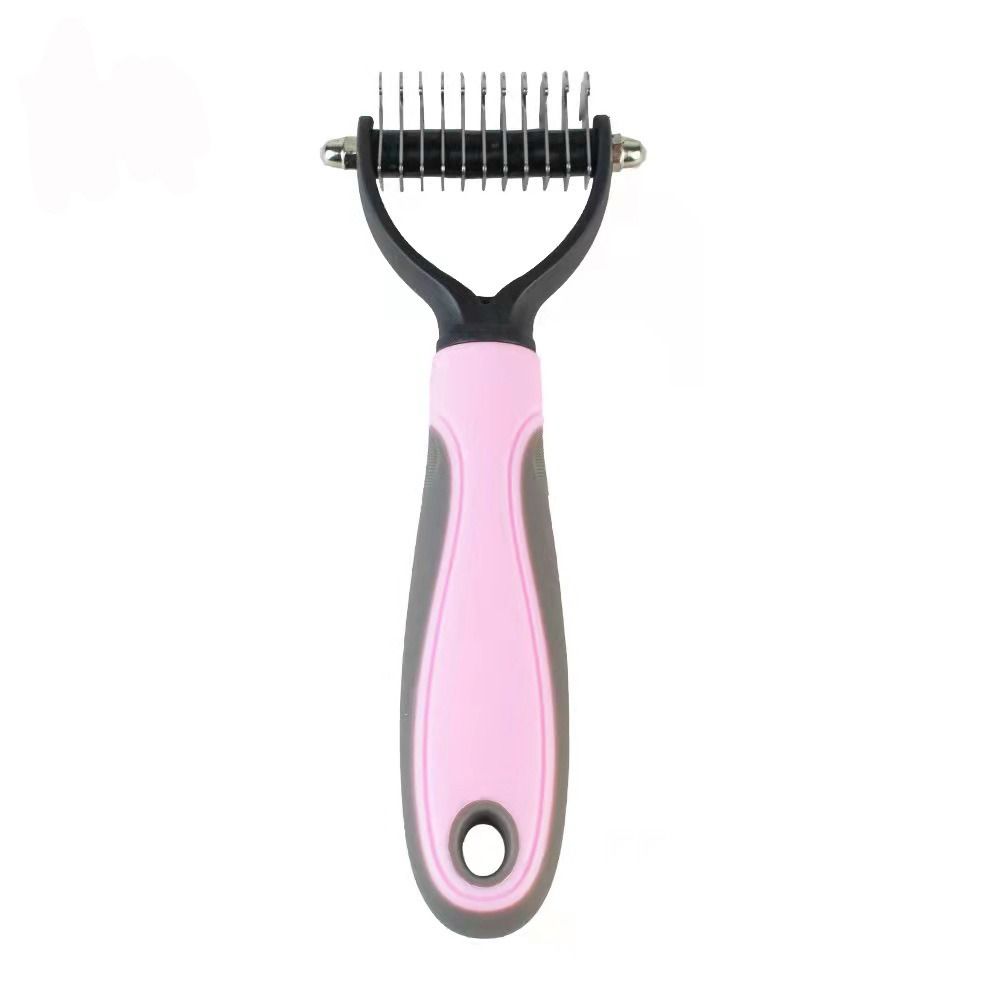 Long Hair Curly Fur Trimming Hair Shedding Trimmer Combs Pet Cats Brush Hair Removal Comb