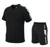 2202 Short Sleeve Suit Running Suit Sportswear Training Suit Mountain Climbing Casual M-5Xl