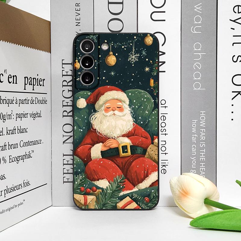 Чехол для телефона с рисунком «С Рождеством» и Санта-Клаусом для Google Pixel 9A 8A 7A 6A 7 PRO 8 9 Pro XL 5G, противоударный, с мягкой задней крышкой