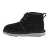 UGG Neumel Graphic Boot Black Grey Suede (Kids) Kids Sneakers 1130787K-BGSD
