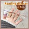 5 Colors Vintage HD Reading Glasses Trendy Men Women's Far Sight Presbyopia Eyewear Luxury Blue Light Blocking Diopter Glasses