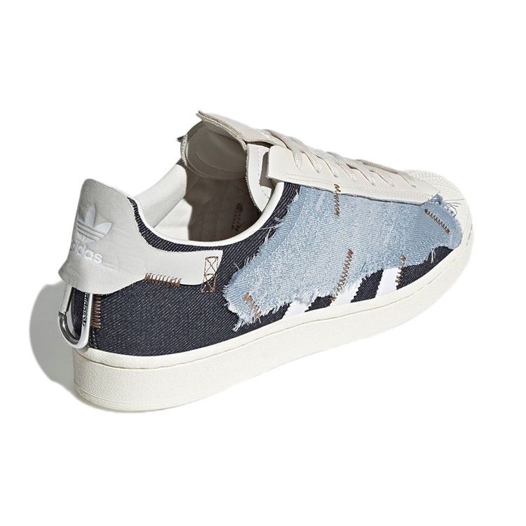 adidas Originals Superstar WS1 Джинсовые низкие кроссовки Унисекс Кроссовки Джинсово-синие GZ6993