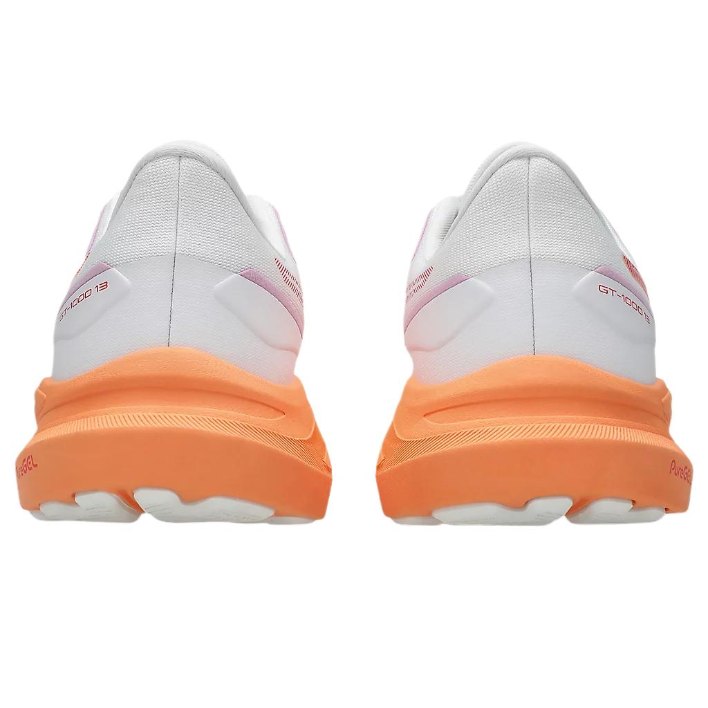 Asics GT 1000 13 White Coral Reef Women Sneakers 1012B663-101